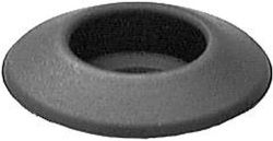 PLASTIC PLUG BUTTON W/DEP CTR 1/2 HOLE 100/BX